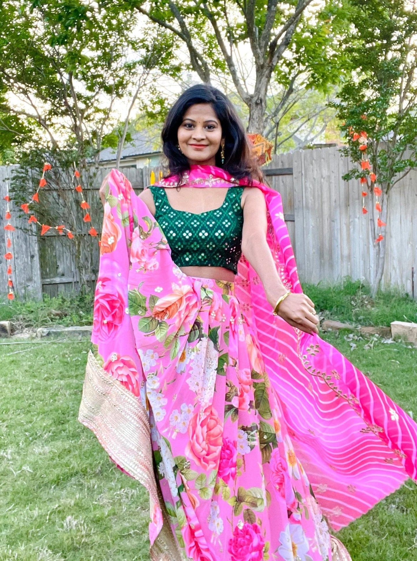 Floral Melody Lehenga bundle - Million Raagas