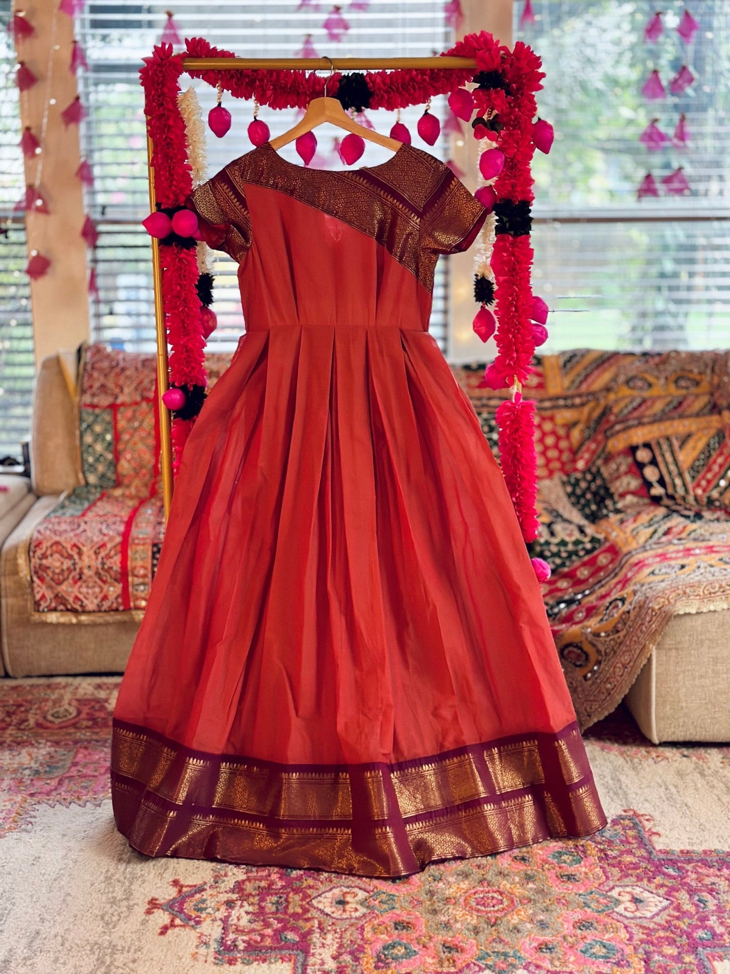 Kamala - Rust orange - Million Raagas
