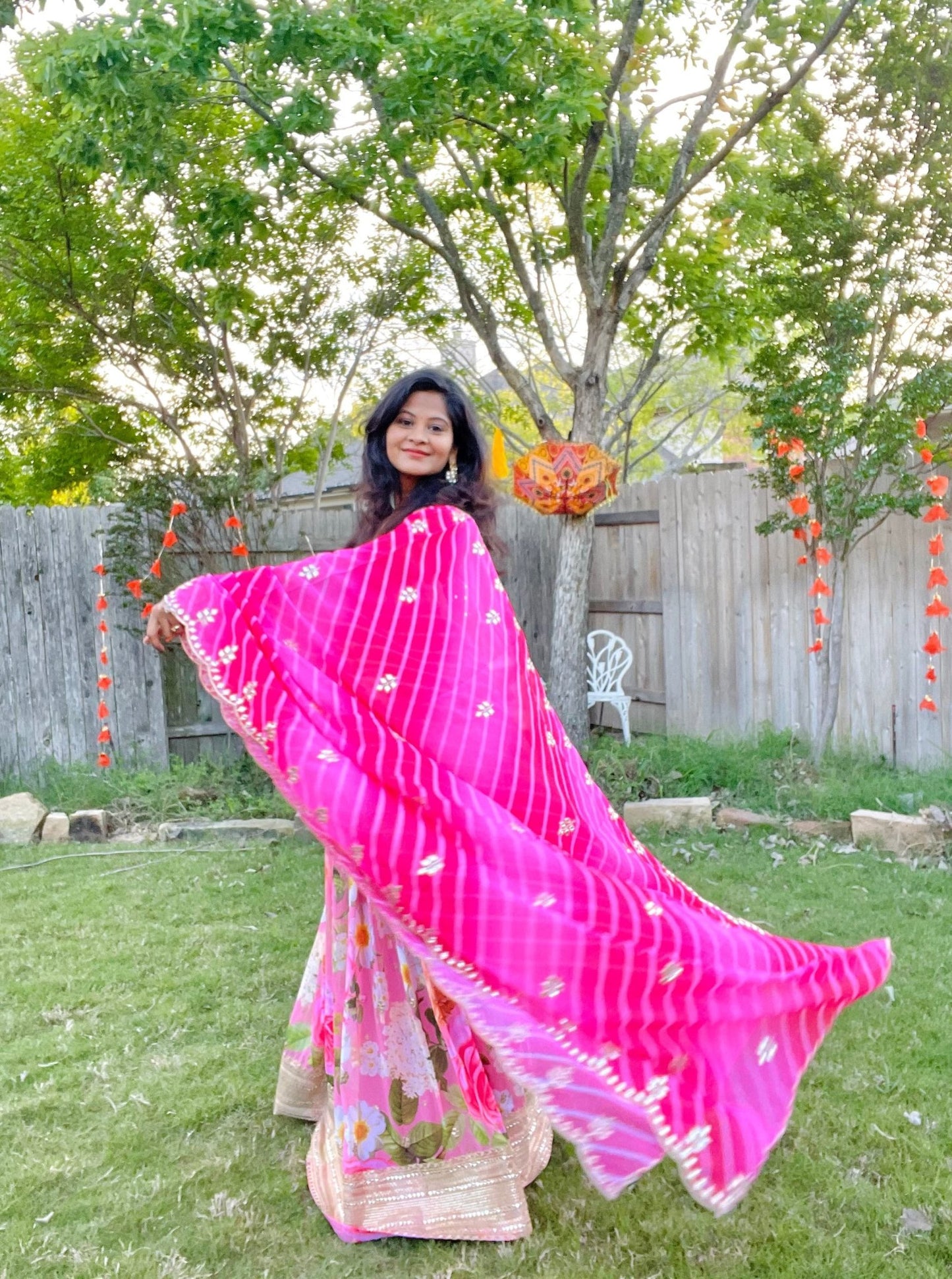 Floral melody lehenga - Million Raagas