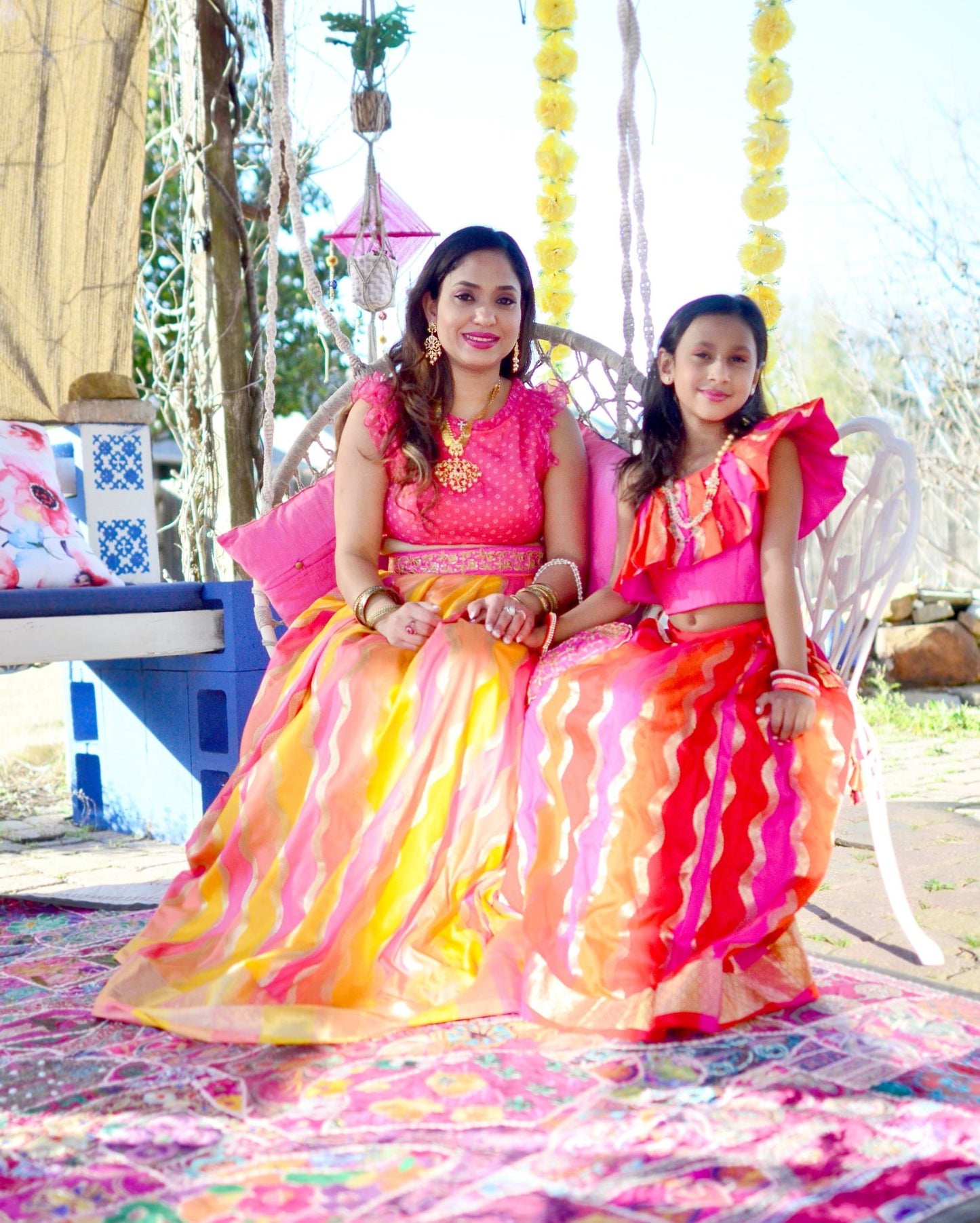 Tangerine Dream - Lehenga - Million Raagas
