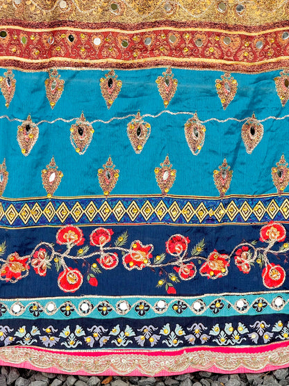 Celestial Bazaar Mirror handwork dupatta