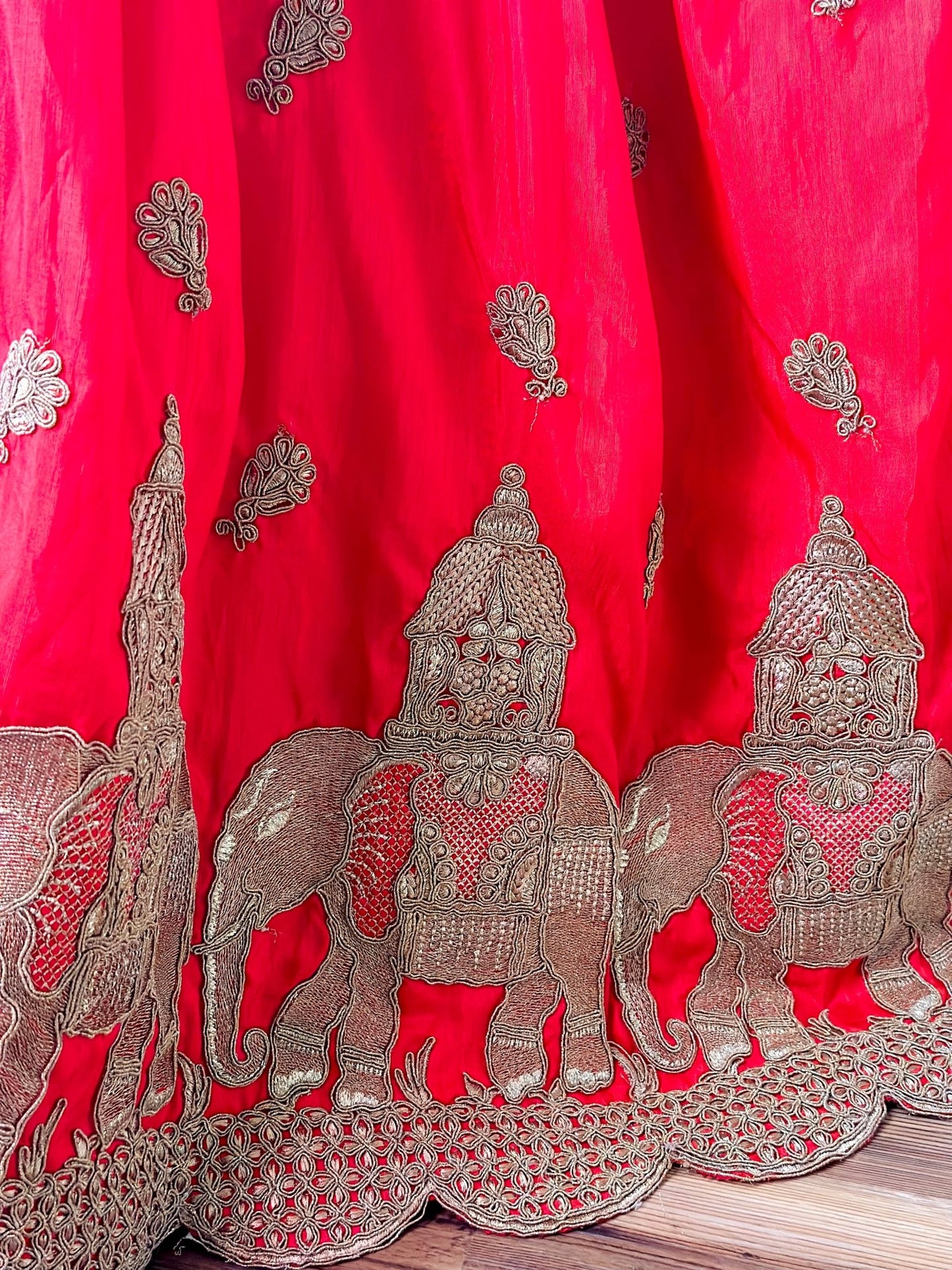 Crimson dream lehenga set - Million Raagas