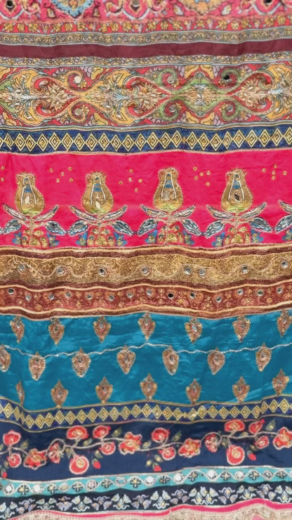 Celestial Bazaar Mirror handwork dupatta