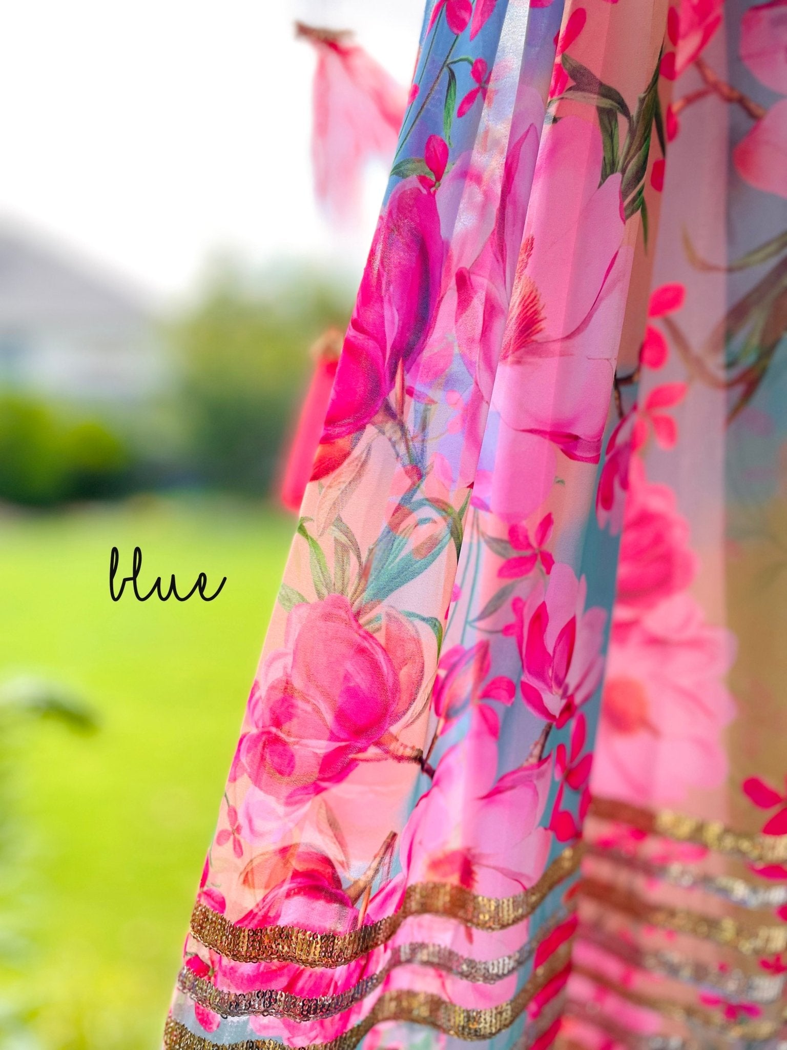 Floral burst gown - Million Raagas